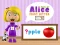 Spel World of Alice First Letter aanlyn