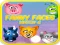 Spel Funny Faces Match-3 aanlyn