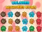 Spel Colored Microbes Rows aanlyn