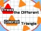 Spel Press The Different Colored Triangle aanlyn