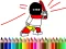 Spel Back To School: Hero Coloring Book aanlyn