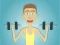 Spel Muscle Clicker aanlyn