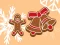 Spel Gingerbreadman Coloring aanlyn