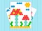 Spel Mosaic Puzzle Art aanlyn