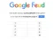 Spel Google Feud aanlyn