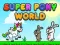 Spel Super Pony World aanlyn