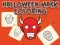 Spel Halloween Mask Coloring Book aanlyn