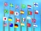 Spel Flag Puzzle Jam: Collect Flags aanlyn