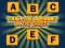 Spel Touch The Alphabet In The Oder aanlyn