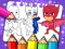 Spel PJ Masks Coloring Book aanlyn