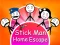 Spel Stickman Home Escape aanlyn