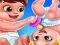 Spel Baby Twins Caring Day aanlyn