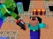 Spel Space Adventure: Noobiks Battle vs Zombies aanlyn