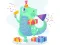 Spel Dino Party Jigsaw aanlyn