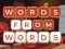 Spel Words from Words aanlyn