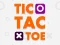Spel Tic Tac Toe Arcade aanlyn