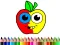 Spel Back To School: Apple Coloring Book aanlyn