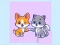 Spel Cats and Dogs Puzzle aanlyn