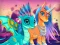 Spel Cute Unicorns And Dragons Puzzle aanlyn