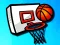 Spel Basketball Challenge aanlyn