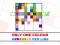 Spel Only one color per line aanlyn