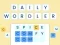 Spel Daily Wordler aanlyn