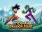 Spel Stickman Dragon Fight - Super Stick Warriors aanlyn