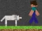 Spel Steve and Wolf aanlyn