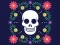 Spel Colorful Skull Jigsaw aanlyn