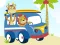 Spel Cute animals with cars difference aanlyn