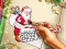 Spel Santa Christmas Coloring aanlyn