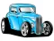 Spel Hot Rod Coloring aanlyn