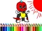 Spel Back To School: Mask Boy Coloring aanlyn