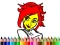 Spel Back To School: Cute Girl Coloring aanlyn