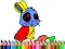 Spel Back To School: Rabbit Coloring Book aanlyn
