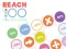 Spel Reach 100 Game of dots aanlyn