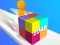 Spel Geometry Stack 2048 Run aanlyn