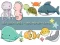 Spel Kids Memory Sea Creatures aanlyn