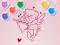 Spel Bubble Shooter Valentine aanlyn