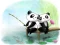 Spel Pandas Slide aanlyn