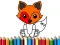 Spel Fox Coloring Book aanlyn