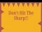 Spel Don't Hit The Sharp aanlyn