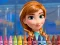 Spel Anna Frozen Coloring aanlyn