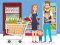 Spel Happy Shopping Jigsaw aanlyn