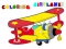 Spel Coloring Book Airplane 2 aanlyn