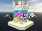 Spel Castle Block Destruction aanlyn