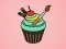 Spel Yummy Cupcake Coloring aanlyn