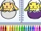 Spel Coloring Bunny Book aanlyn