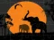 Spel Elephant Silhouette Jigsaw aanlyn