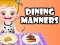 Spel Baby Hazel Dining Manners aanlyn